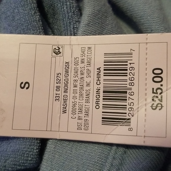 Wild fable baby blue babydoll swing Terry cloth knit dress Small - Picture 6 of 7